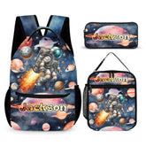 🧑🚀Customized Watercolor Cosmic Backpack - Personalized Name and Astronaut