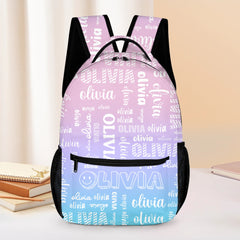 Personalized Custom Name Backpack - The Perfect Gift for Your Child's School Season