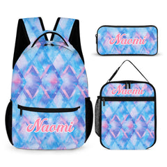 Personalized Square Children's Backpack — Personalized Name Backpack — Back-to-School Gift