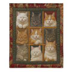 🐱Sleeping Noble Cat Blanket - Gifts For Cats Lovers