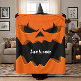 Halloween blanket mockup
