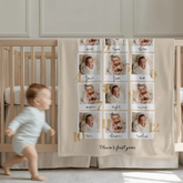 Crib blanket mockup