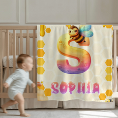 Crib blanket mockup