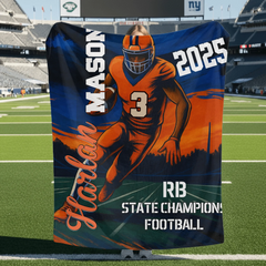 sport theme blanket