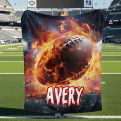 sport theme blanket