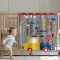 Crib blanket mockup