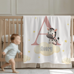 Crib blanket mockup