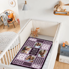 When You Really Miss Me Hug This Blanket Custom Photo Memorial - Personalized Photo - Gifts For Family, Friends