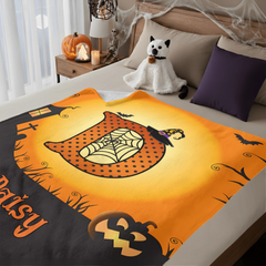 Halloween bed blanket