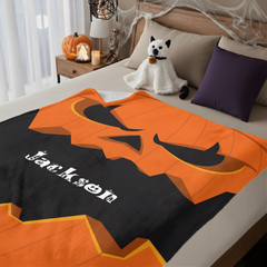 Halloween bed blanket