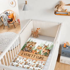 Couvertures personnalisées pour bébé avec nom - Cadeau pour nouveau-né