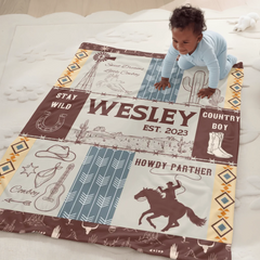 Fleece blanket_Model