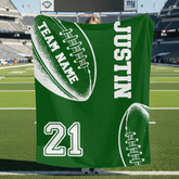sport theme blanket
