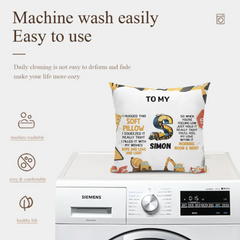 Customized Truck Dinosaurs Kid Alphabet Hug Pillow - Personalized Name And Initial - Gift for kids, Boys