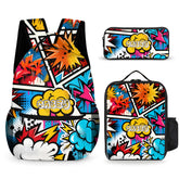 Explosive Graffiti Name Custom Backpack
