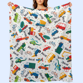 Livraison gratuite✈️Couverture de camion de dessin animé - Couverture pour enfants