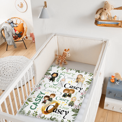 Name Customized Finger Rings Blanket Gifts for Kids