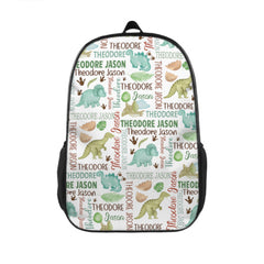 Personalized Dinosaur Name Backpack