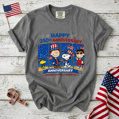 Comfort Colors Happy 250th Anniversary USA T-Shirt