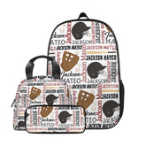 Personalized Custom Name Baseball Backpack