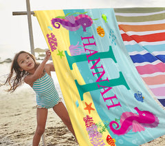 My Own Beachy Name Beach Towel