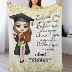 Class of 2023 Graduation Custom Blanket-Graduation Gift