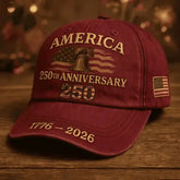 1776-2026 America 250th Anniversary Cap