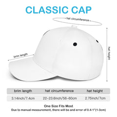 Keep Calm And Love Dogs - Casquette classique personnalisée pour chien et chat - Cadeau pour les propriétaires d'animaux, les amoureux des animaux