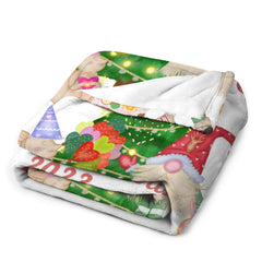 Personalized Baby's First Christmas Blanket