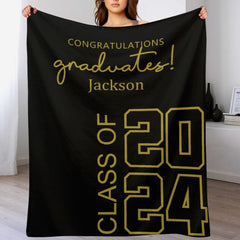 Class of 2023 Custom Graduation Blanket - Graduation Gifts