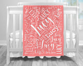 Personalized Name Customized Soft Blanket