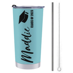 2023 Personalized Grad Tumblers - Graduation Memorial Gift - Lovscape