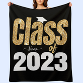 Couverture de fin d'études 2023 Nom personnalisé - Cadeau de fin d'études