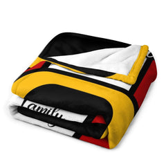 Personalized Christmas Santa Name Blanket-Funny Christmas Gift