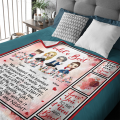 World's Best Grandma - Personalized Blanket