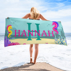 My Own Beachy Name Beach Towel