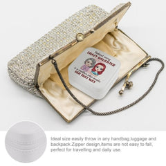 Behind Every Crazy Daughter Is A Mother Who Made Her That Way - Family Personalized Custom Jewelry Box - Birthday Gift For Mom - Lovscape
