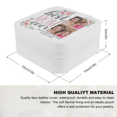 Best Mom Ever Custom Photo Jewelry Box - Lovscape