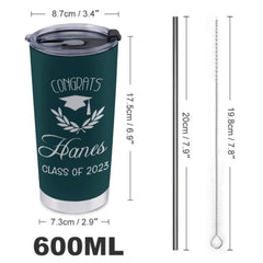 Cheers to the Next Chapter Custom Graduation Tumblers Class of 2023 - Graduation Gift - Lovscape