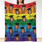 Class Of 2023 Graduation Blanket Custom Face - Lovscape