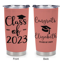 Custom Graduation Congrats Tumblers Class of 2023 - Graduation Gift - Lovscape