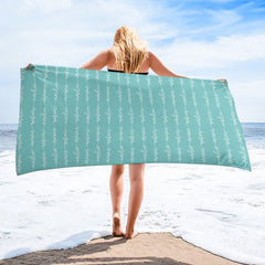 Custom Name Beach Towel - Lovscape