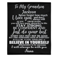 Custom Name Blanket-Gift for Boy - Lovscape