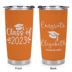 Custom Name Graduation Congrats Tumblers Class of 2023 - Graduation Gift - Lovscape
