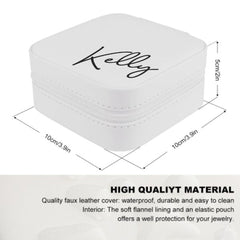 Custom Name Jewelry Box - Gift for Her - Lovscape