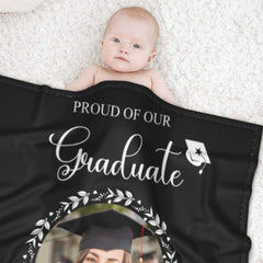 Custom Photo Graduation Blanket Senior 2023 – Memorial Gifts - Lovscape