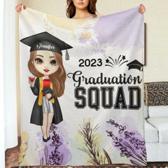 Graduation Squad 2023 - Personalized Blanket - Lovscape