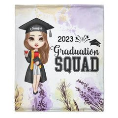 Graduation Squad 2023 - Personalized Blanket - Lovscape