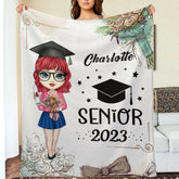 Graduation Squad 2023 - Personalized Soft Blanket - Lovscape