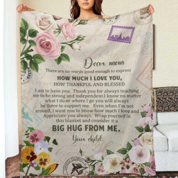 How Thankful & Blessed I Am To Have You - Family Blanket - New Arrival, Christmas Gift For Mother - Lovscape